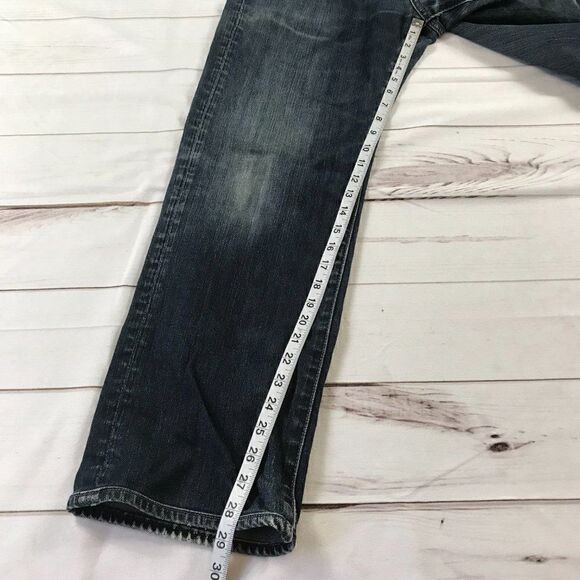 7 For All Mankind Men's Austyn Dark Washed Jeans 32 - Picture 9 of 12